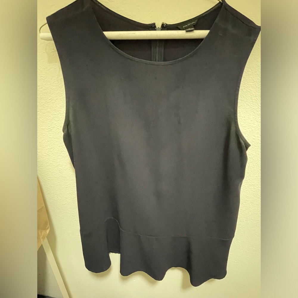 Ann Taylor Sleeveless Peplum House